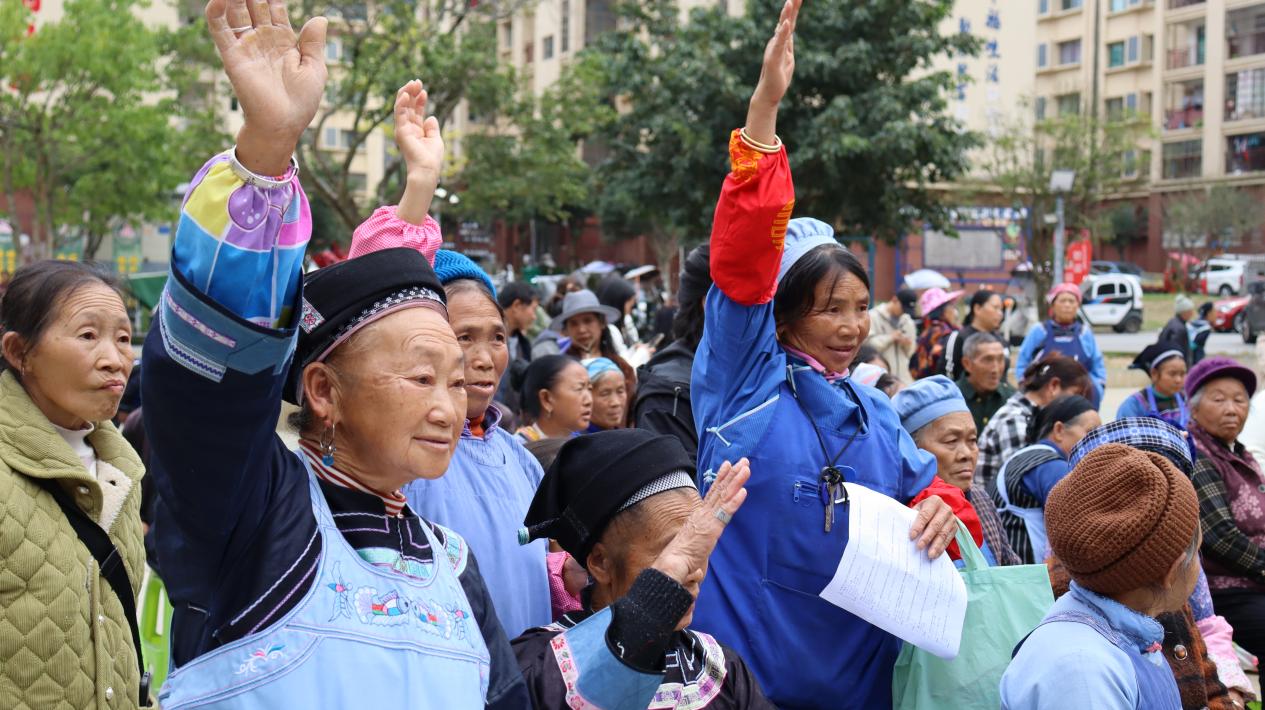 群眾參與知識問答。