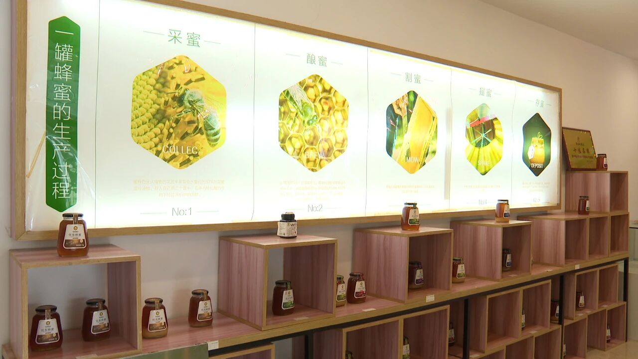 圖為夜郎蜂業產品。