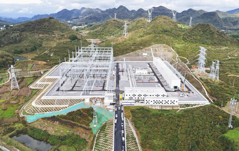 500千伏金海湖變電站。劉凱攝