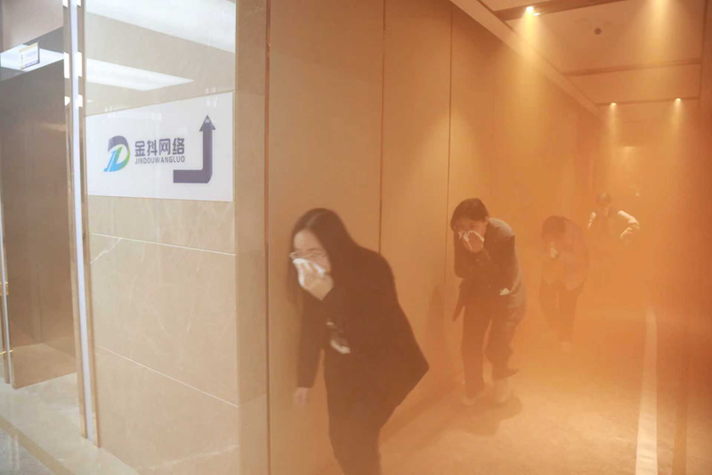 演習(xí)現(xiàn)場。