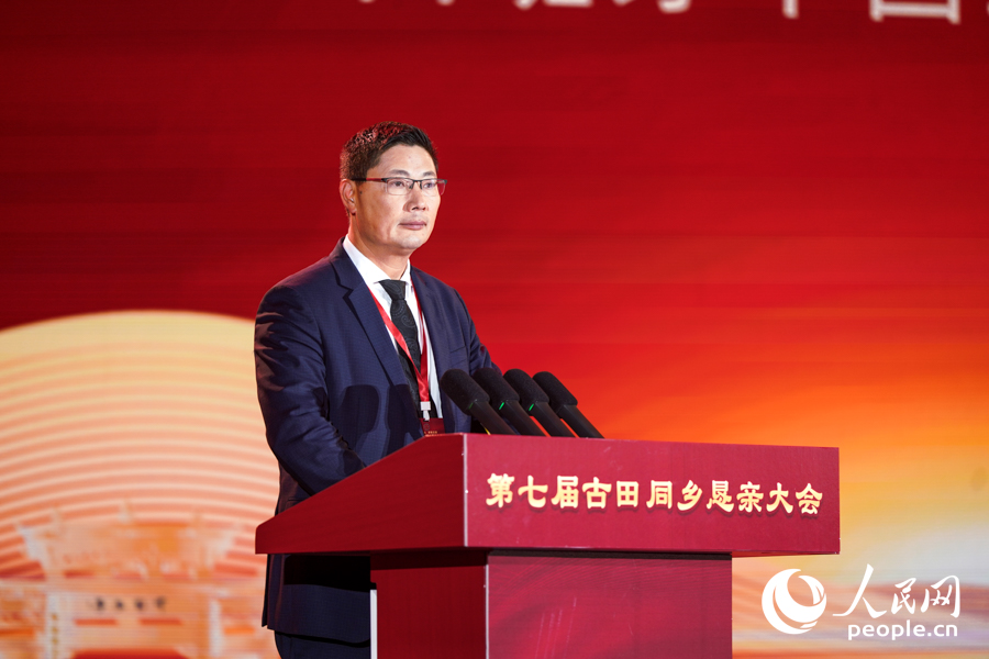 西班牙中國工商聯合會會長陳勝利。實習生 鄭舒塵攝