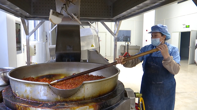 貴州獨山香酥辣產銷兩旺。