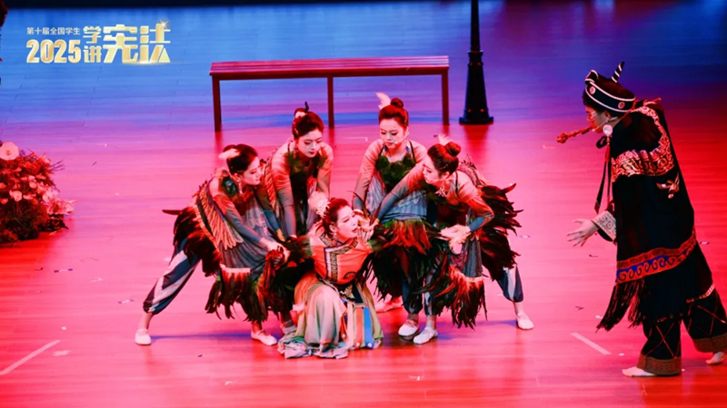 貴陽幼高專勇奪“學憲法 講憲法”大中小學法治情景劇比賽全國一等獎。