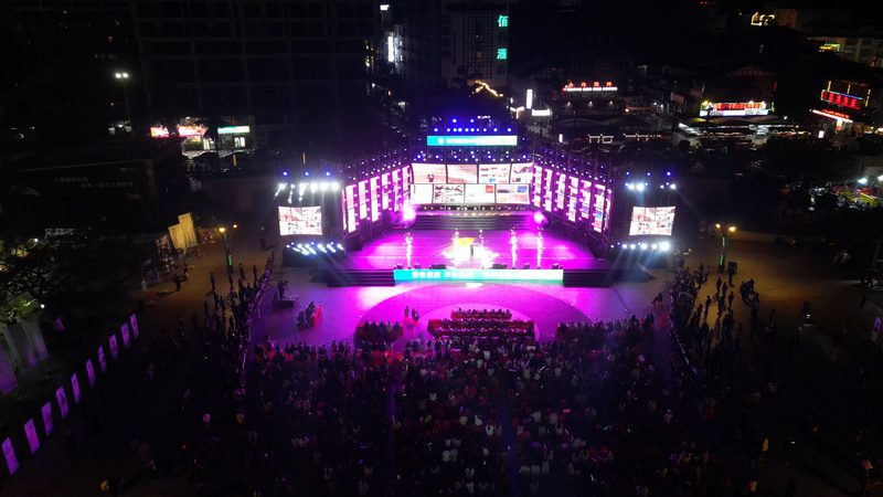 歌手大賽現場。