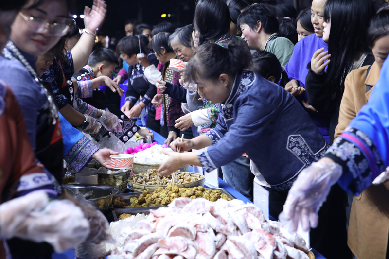 美食匯現場。