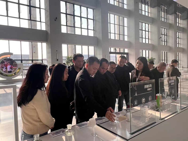 圖為:宜昌枝江市實地學習。