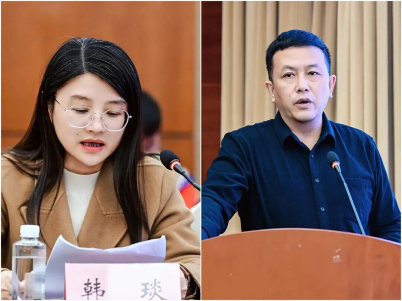 2.貴州商學(xué)院大數(shù)據(jù)與智能工程學(xué)院副院長(zhǎng)韓琰、奇瑞產(chǎn)業(yè)學(xué)院執(zhí)行院長(zhǎng)許建忠交流發(fā)言。