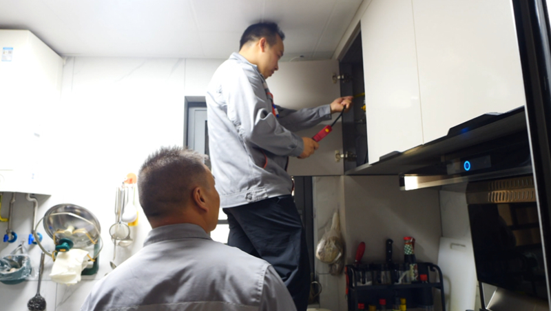 安裝現(xiàn)場(chǎng)。