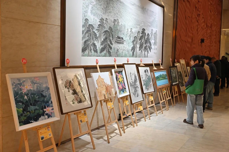 遵義“美術館之夜”活動現(xiàn)場。