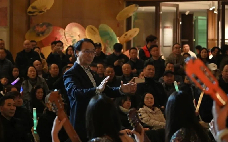 遵義“美術館之夜”活動現(xiàn)場。