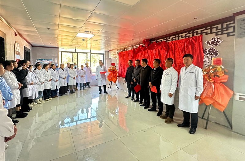 2025年11月27日 施秉縣民族中醫(yī)院舉行“治未病中心”開(kāi)科儀式