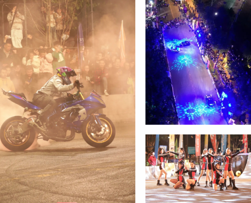 “世遺征途·森氧馳行”村GT超級體育之夜人氣爆棚。