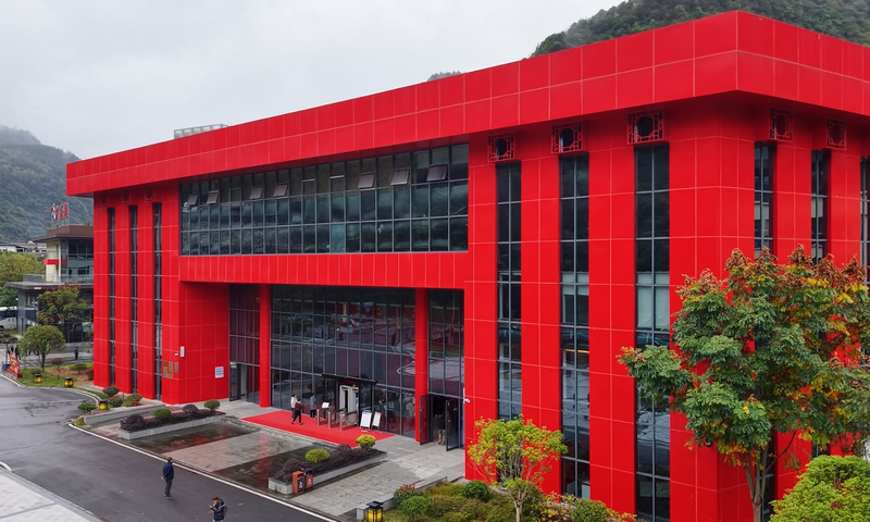 紅軍長(zhǎng)征在桐梓·青春永恒展廳。 陳桂良攝