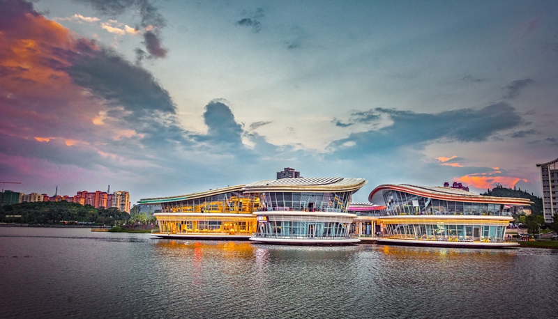 婁湖藝文中心。婁勇平攝