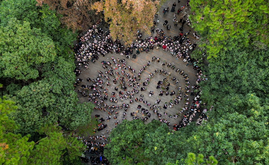 岜沙苗寨蘆笙節。