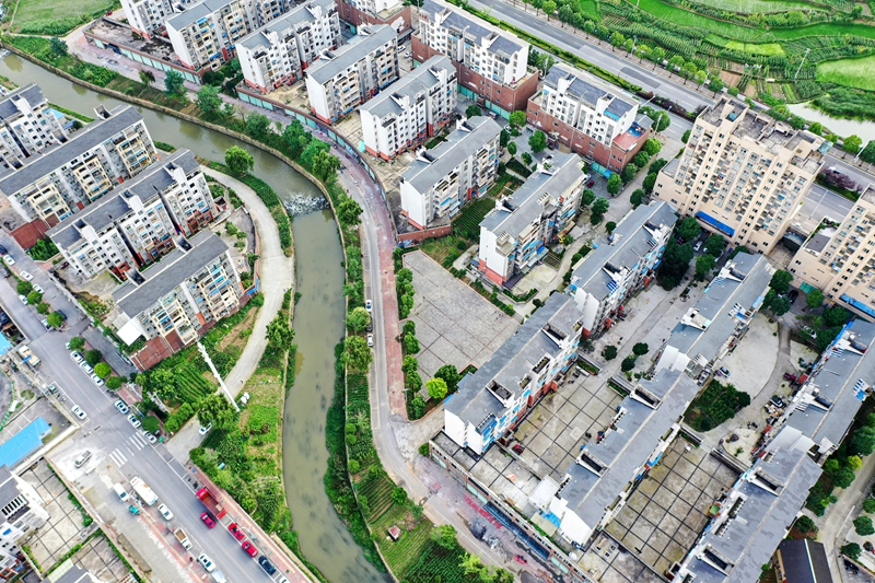 2 圖為遵義市茍江鎮鉤江社區網格場景。李仁軍 攝.JPG