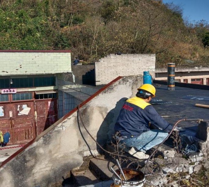 多方協(xié)作共同解決農(nóng)戶(hù)房屋滲水難題。