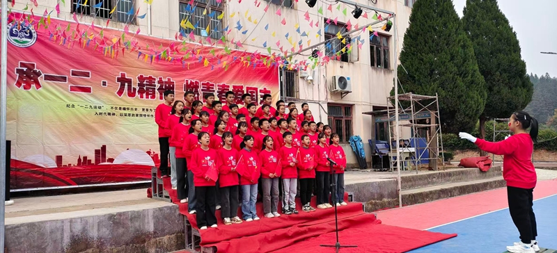 歌詠比賽現場。