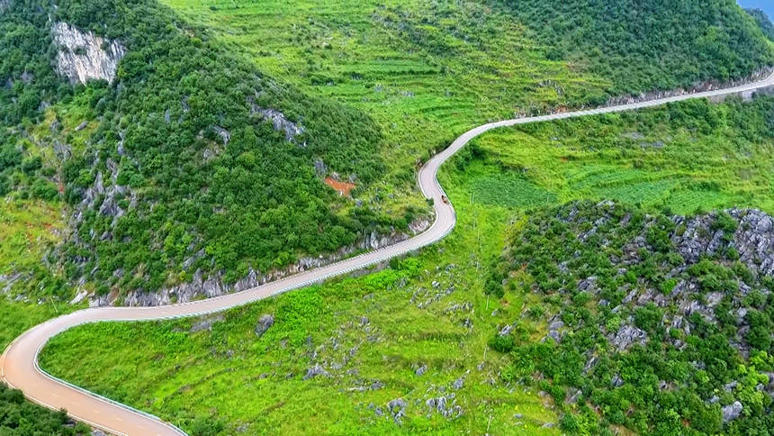 盤州農村道路。