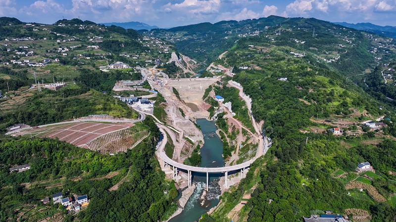 藻渡水庫工程。