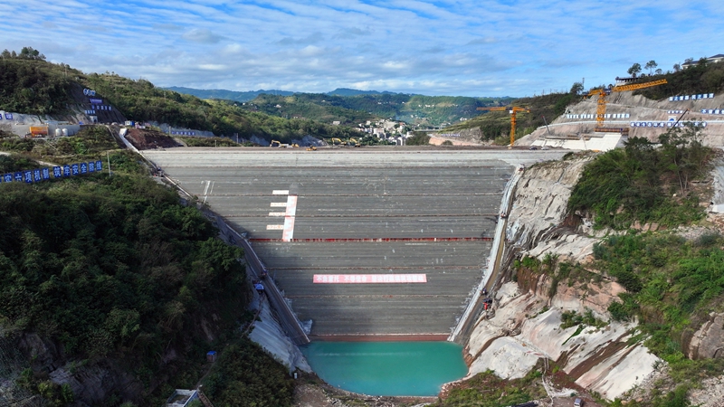 藻渡水庫工程。