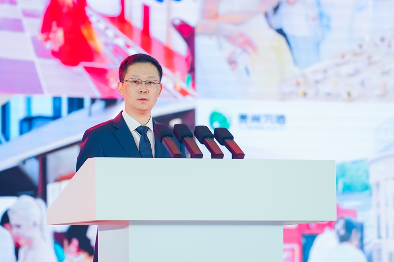 汪地強講話。習酒集團供圖