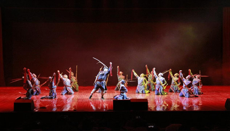 男子群舞《笙·生不息》。