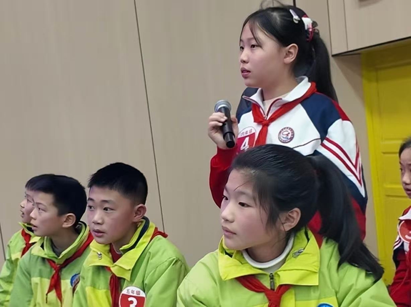 習水閱讀大賽現場。