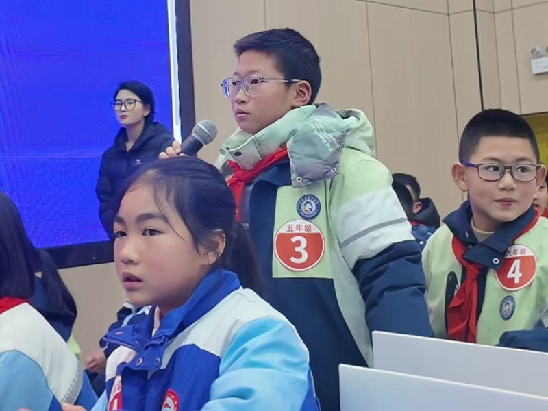 習水閱讀大賽現場。