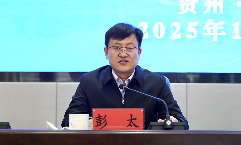 貴州省工業和信息化廳副廳長彭太出席會議并講話。