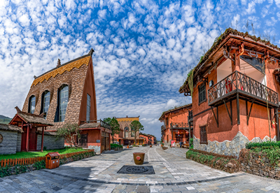 野玉海國家級旅游度假區｜海坪彝族風情小鎮