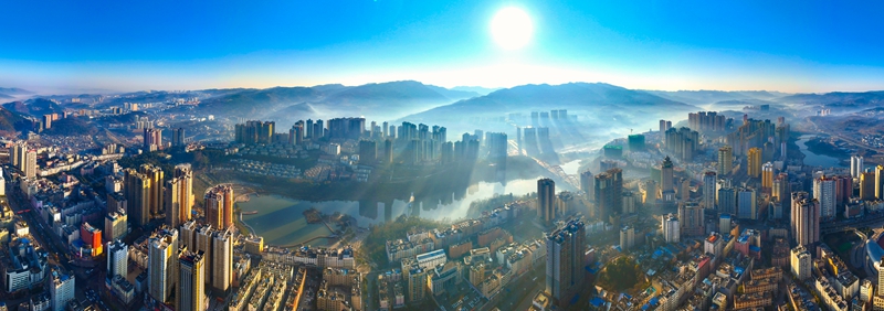 盤(pán)州城區(qū)。