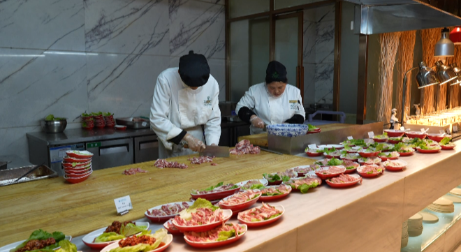 元旦餐飲消費熱度攀升。
