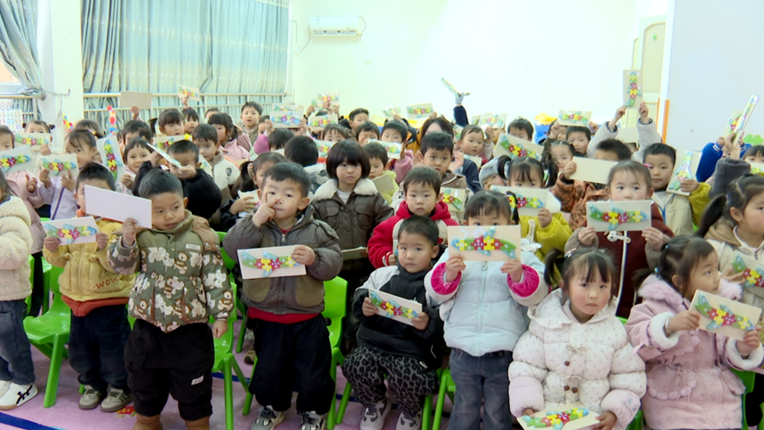 圖為航空科普進校園活動。