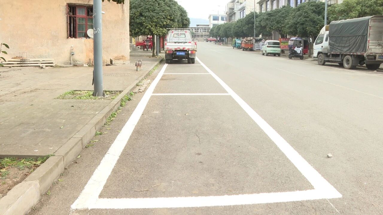 圖為停車線規(guī)劃。