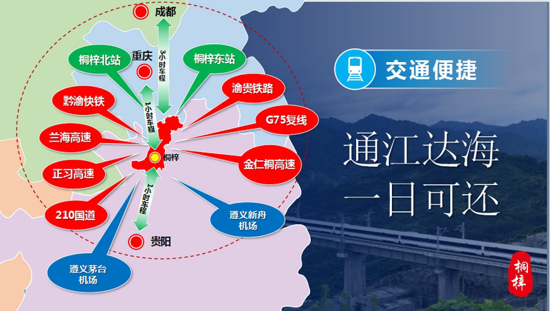 通江達海,一日可還。桐梓縣工商聯供圖