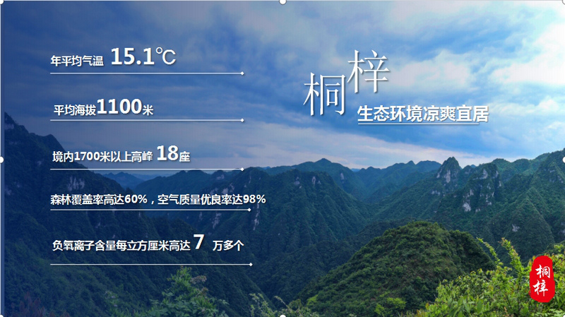 桐梓生態良好。桐梓縣工商聯供圖