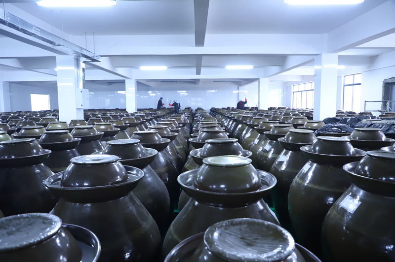 貴州玉夢(mèng)食品(集團(tuán))有限公司發(fā)酵車間大景。楊序成攝