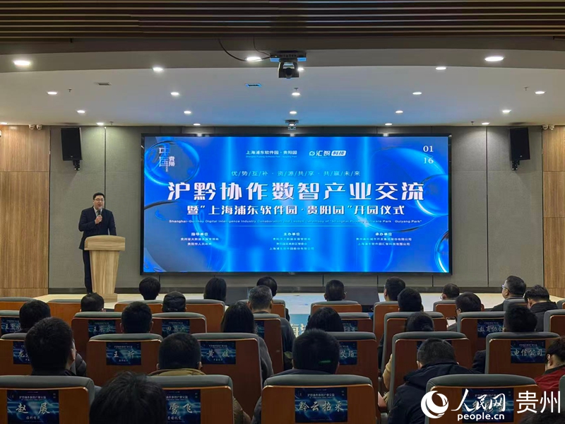 上海浦東軟件園貴陽園在貴陽高新區開園。人民網記者 高華攝.jpg
