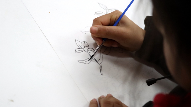 鄢家山社區“兒童之家”。