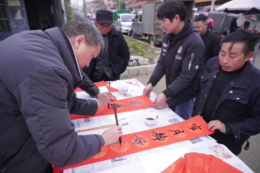 活動現場。