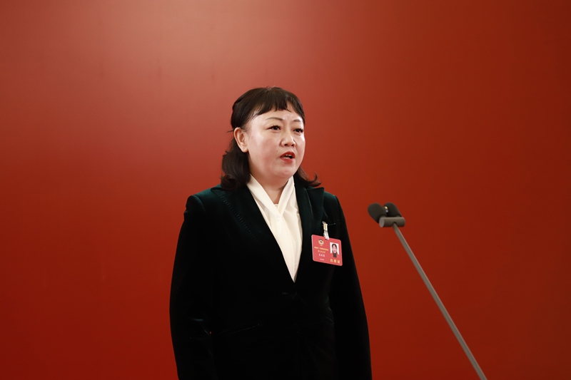 清鎮市政協主席吳筑蓉。受訪單位供圖