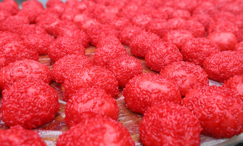 紅粑裹著團圓味 返鄉青年添“新”意。