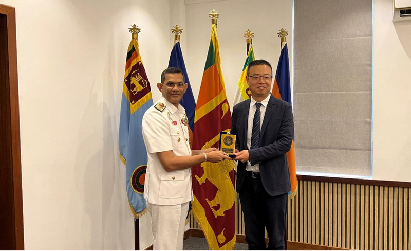 貴州大學代表團訪問斯里蘭卡多所高校。貴州大學供圖