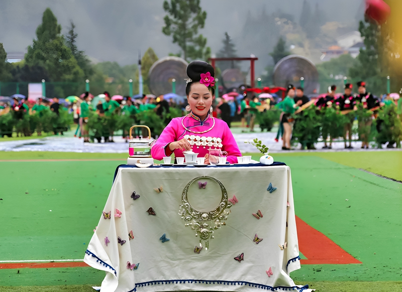 茶藝表演三等獎。