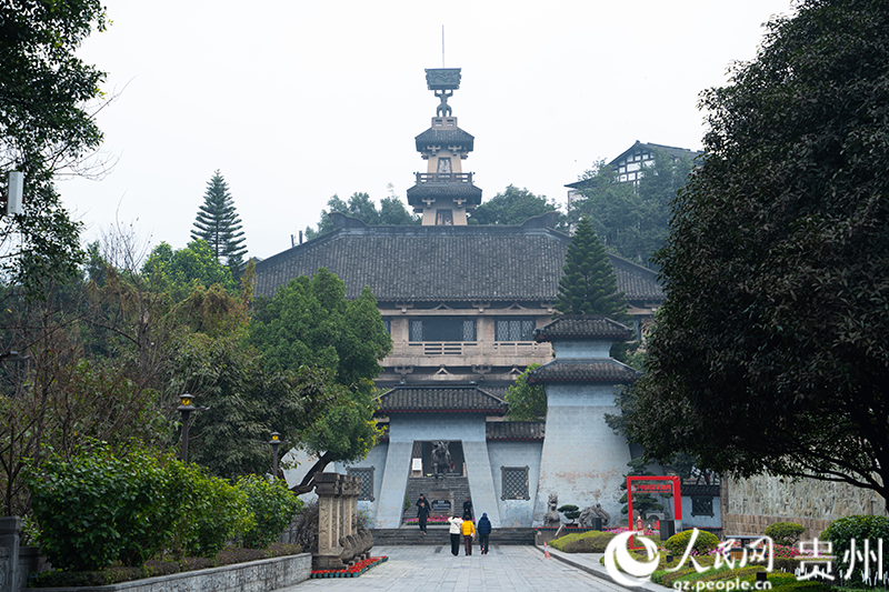 中國(guó)酒文化城一隅。人民網(wǎng) 陽(yáng)茜攝