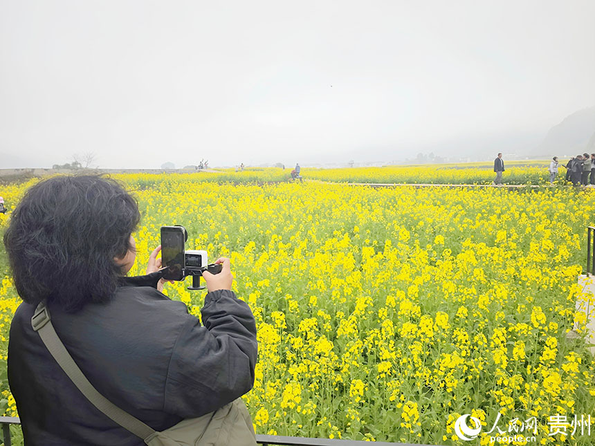 3 外國嘉賓深度體驗萬峰林旅游業態。人民網 龍章榆攝