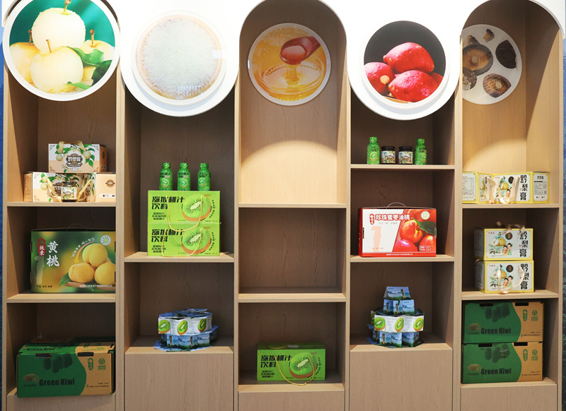 施秉縣白垛鄉(xiāng)推出的系列助農(nóng)產(chǎn)品。