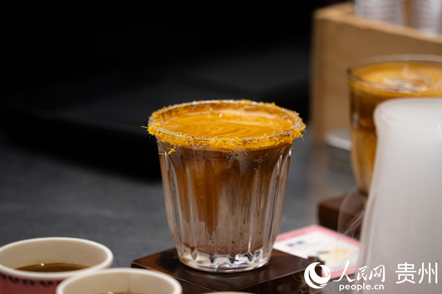 吾界咖啡門店產(chǎn)品。人民網(wǎng) 陽茜攝