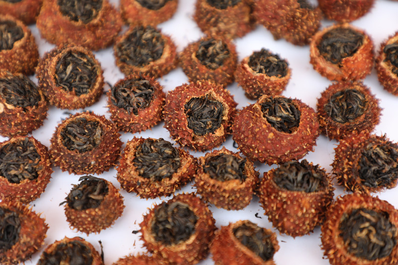 圖為刺梨紅茶。